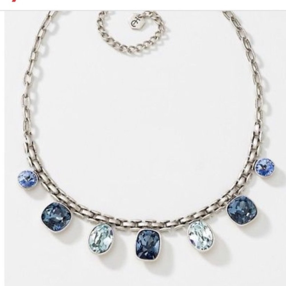 Basket Weave Necklace ny Touchstone Crystal